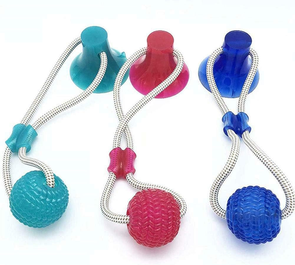 Multifunction Pet Molar Bite Toy Cleaning Teeth Safe Elasticity Soft for Dog Puppy Dog Rope Toys