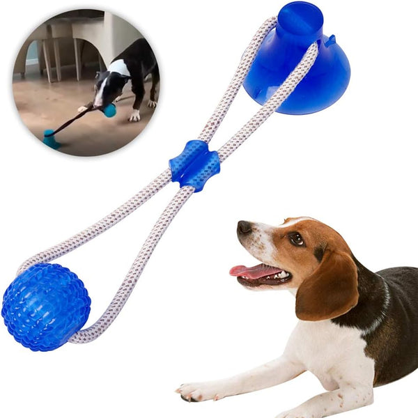 Multifunction Pet Molar Bite Toy Cleaning Teeth Safe Elasticity Soft for Dog Puppy Dog Rope Toys