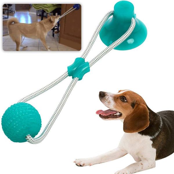 Multifunction Pet Molar Bite Toy Cleaning Teeth Safe Elasticity Soft for Dog Puppy Dog Rope Toys